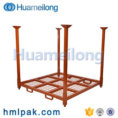 Heavy duty adjustable portable warehouse storage stacking steel tire racking