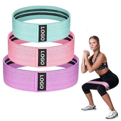 Elastic Fabric Booty Bands Hip Circles for Bodybuilding Shape Workout