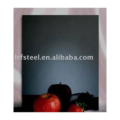 Colored Stainless Steel Plate Sheet Mirrior Tin-Black XTJ-093