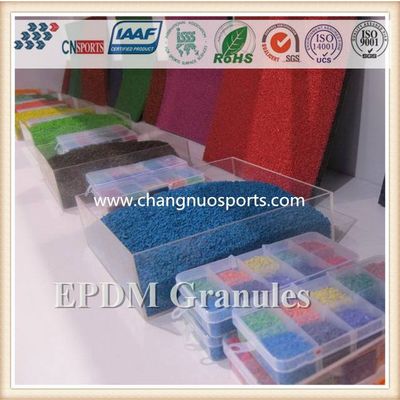 Colorful EPDM Rubber Granules-for artificial grass, playground