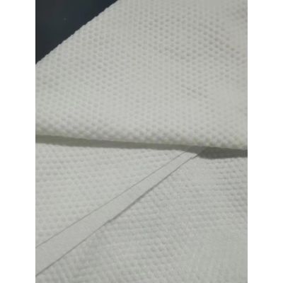 viscose polyester blended spunlace nonwoven fabric rolls embossed dot for producing wipes