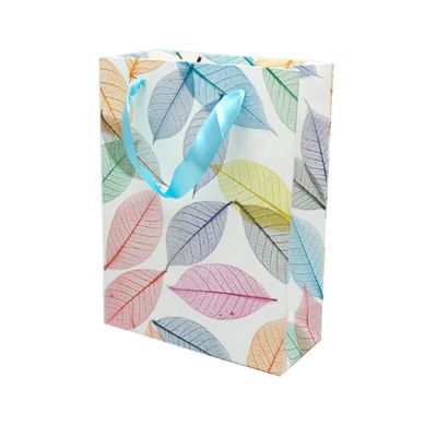 color printed shopping bag made of paper