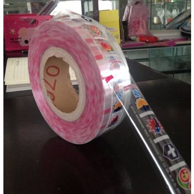 Jelly stick packing film roll