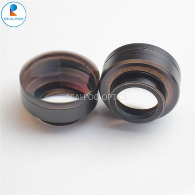 Optical glass edge blacken achromatic lens