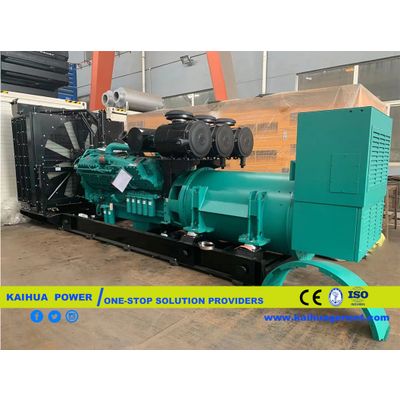 Rated Power:1250KVA/1000KW Cummins Generator Sets