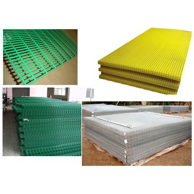 Pvc Coated welded wire mesh fence panels