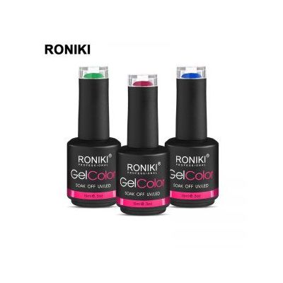 RONIKI Supply Private Label OEM Metallic Color Uv Gel Nail Polish     UV Gel Polish china Wholesaler