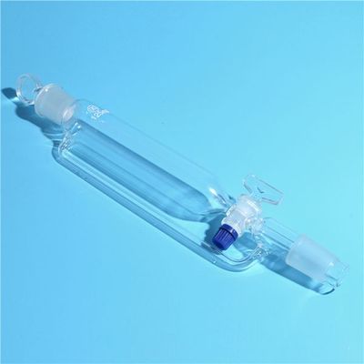 Separatory funnel, constant pressure, cylindrical shape, standard ground mouth