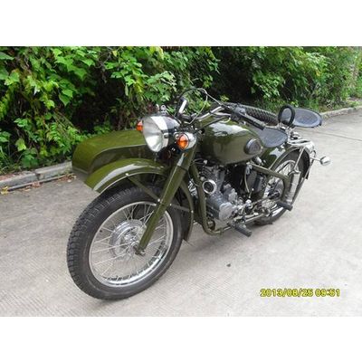 Classic Style Changjiang 250cc Motorcycle Sidecar