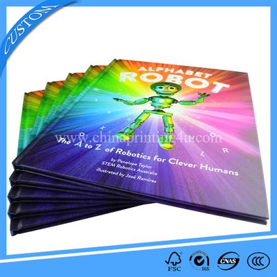 custom children's book printing with valid colors printing