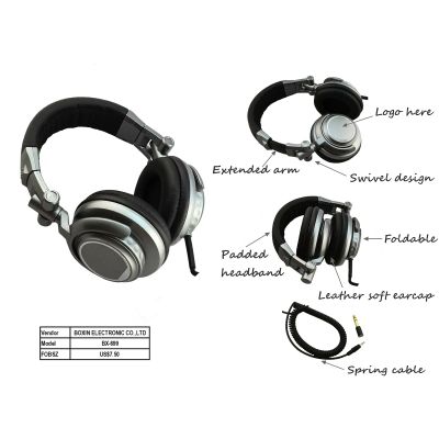Stereo DJ headphone new foldable
