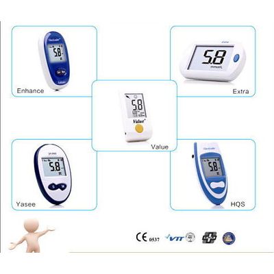 Blood testing equipments blood glucose meter non invasive medical diagnostic test kits