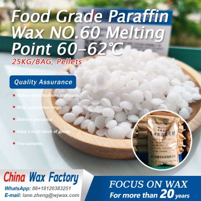 Food Grade Paraffin Wax NO.60 Melting Point 60/62