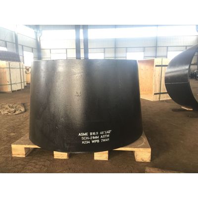 Large Butt Welded Carbon Steel Pipe Fittings Reducer