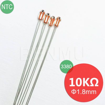 MGB18 10K 1% 3380 3435 Glass NTC Thermistor for temperature sensor in Refrigerator+Air-conditioner+H