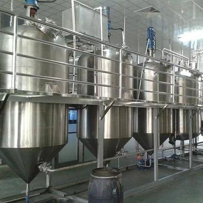 Palm oil refining machine cotton seed crude oil refinery plant