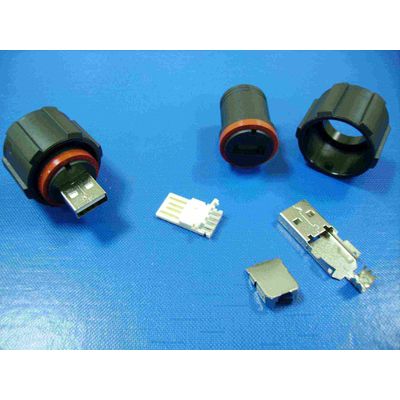 USB A TYPE WATERPROOF CONNECTOR