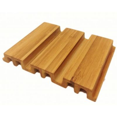 Eco-friendly Solid Bamboo Plywood M Wall Panels / Ceiling Cladding