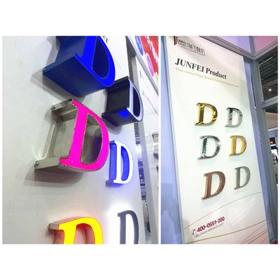 fabricated letter channel letter epoxy resin letter