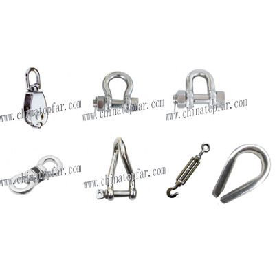 Thimble Shackle Turnbuckle for boat and yacht