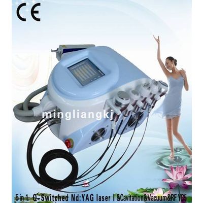 2013 hot sell 6 in 1 Wrinkle Removal Skin Tightening Skin Lifting Machine