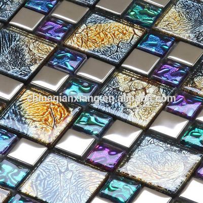 mirror glass mosaic tile,wall crystal decorative tile