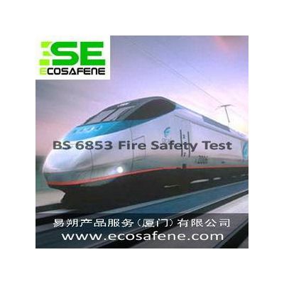 BS 6853 fire test to Plastic Products
