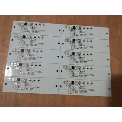 white double sided PCB