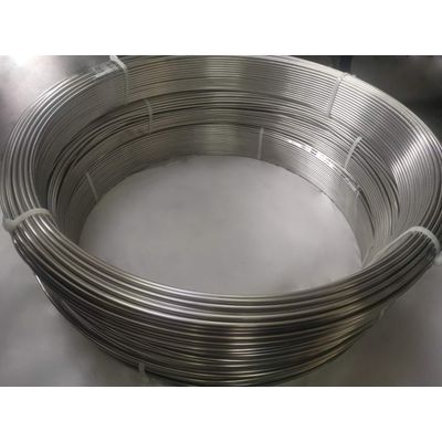 Stainless steel coiled tube