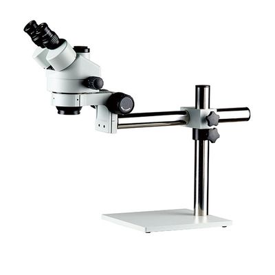 stereo zoom microscope trinocular zoom microscope boom stand unit with accessories