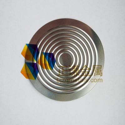 Diaphragm seal for pressure gauge with 316L Hastelloy Monel Tantalum Titanium materials