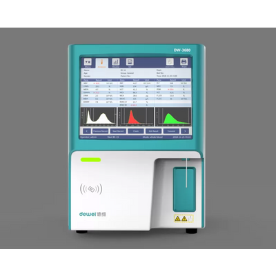 3 diff Auto CBC Hematology Analyzer Blood Cell Counter for Human