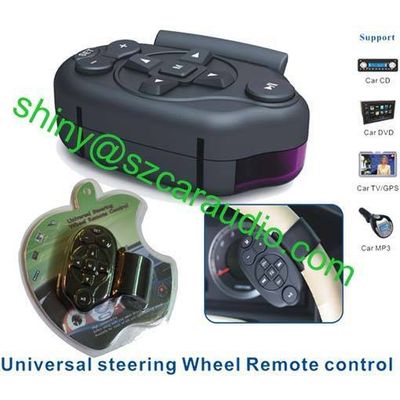 Car Steering Wheel Mounted Replicable Universal learning IR Remote Control for Car DVD