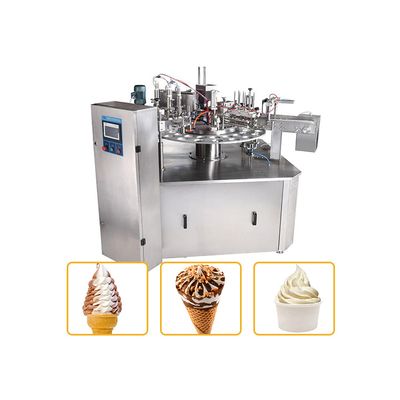 rotary ice cream filling machine