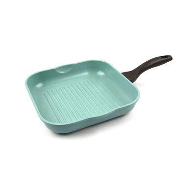 Jade-ceramic coating Square Grill pan, Upgraded ceramic coating pan