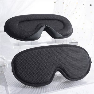 OEM Adjustable Travel Sunshade Eyewear | Black | 3D Contoured Memory Foam Sleeping Eyewear