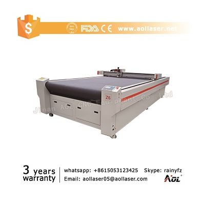 CNC Oscillating knife Cutting Machine/Vibrating knife Cutter with auto feeding working table