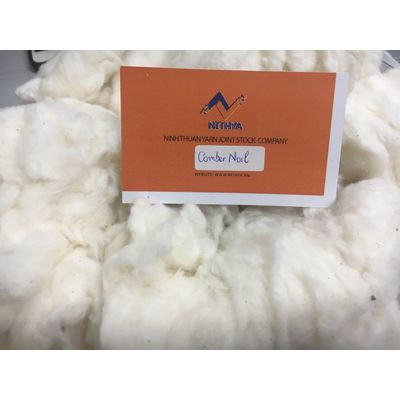 Viet Nam Yarn - Cotton Waste (comber Noil, Lickerin) - Ninh Thuan Yarn 