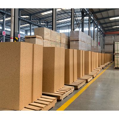Fireclay refractory bricks for glass melter furnace