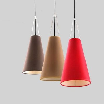 modern fabric pendant hotel DIY decorative lighting ceiling lamp