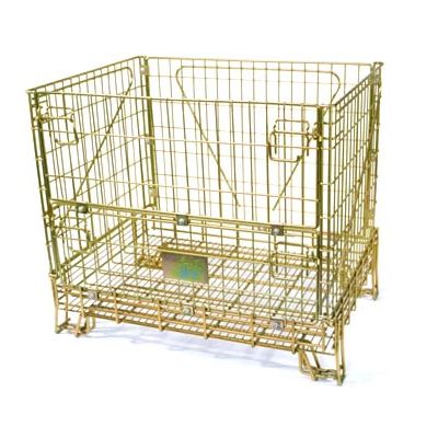Good sale heavy duty galvanized collapsible cargo storage cage