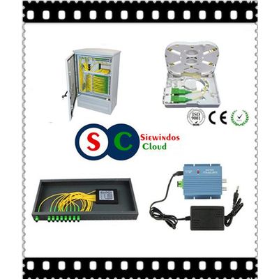 Siewindos Connection SC Fiber Optic PLC splitter terminal Module Box