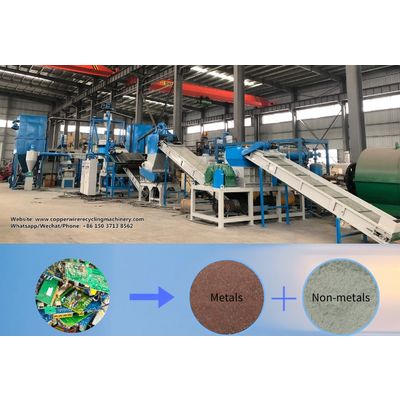 Waste printed circuit board (PCB) recycling equipment