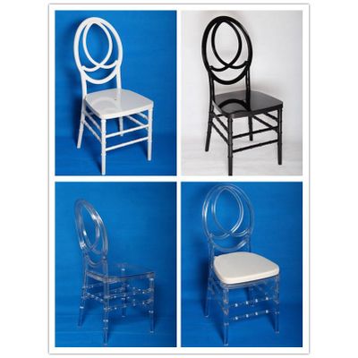 Resin Clear Phoenix Chair