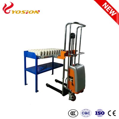 Electric Hydraulic Crucible Pot Trolley Loader for Fire Assay Laboratory