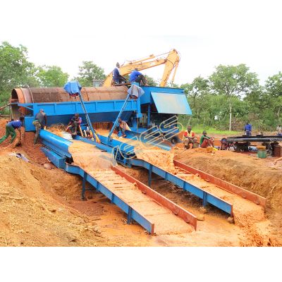 Gold Mining Trommel Wash Plant, Mobile Gold Processing Plant for Sale