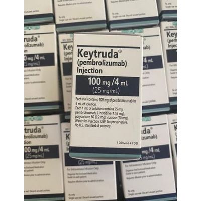 Pembrolizumab Keytruda 100 Mg Injection, MSD, 4ML - Aakash Medical ...