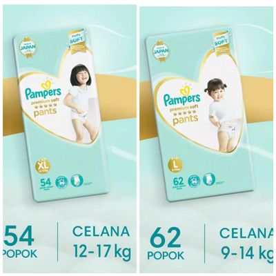 Pampers Popok Premium Care Active Baby Pants - XL 36
