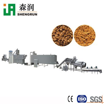Big Output Dog Cat Feed Extruder Equipment Pet Feed Inflating Device Production Line
