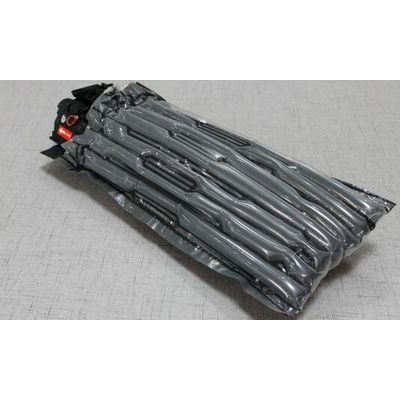 transparent and black toner cartridge protective air column bag